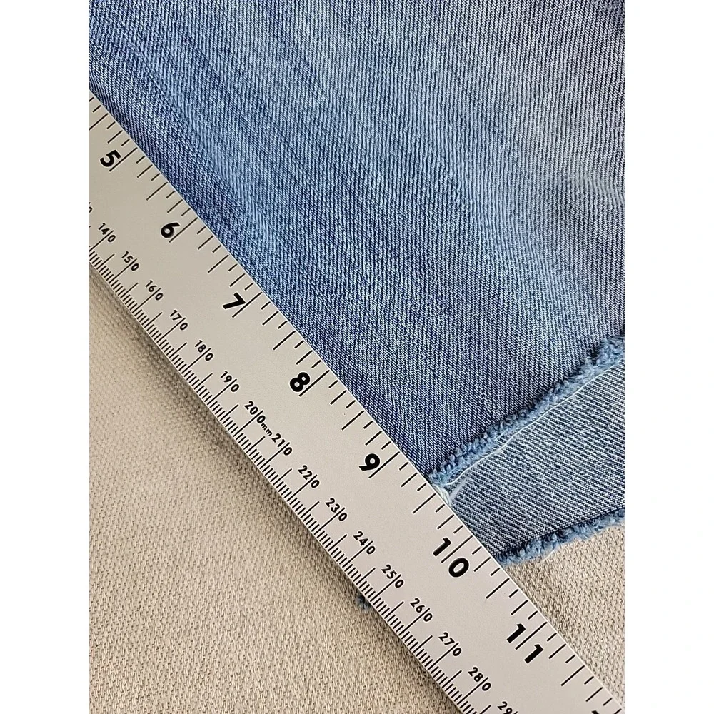 Carhartt Relaxed Fit Denim Shorts Mens 31 Blue Cut Off B320 LWB Cotton baggy